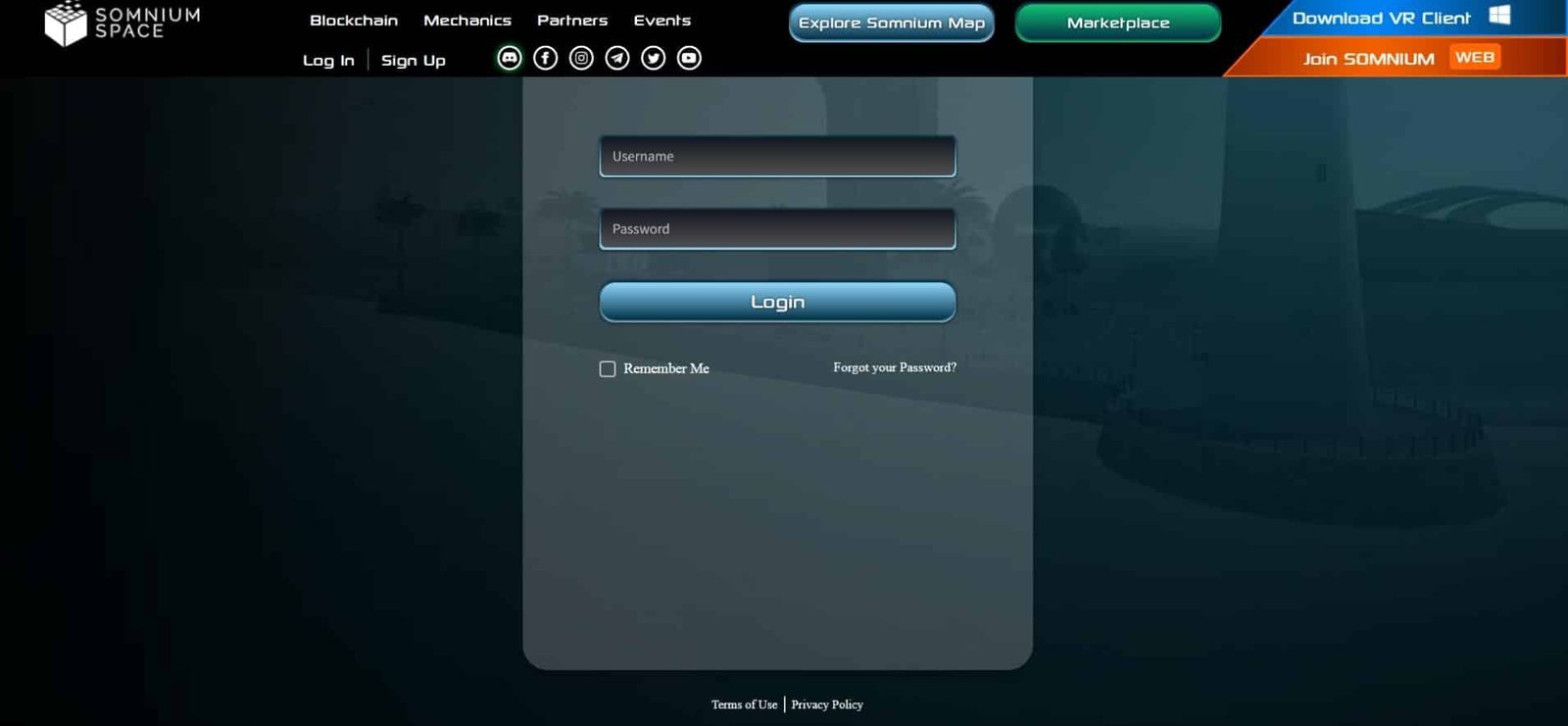Metaverse Account Login